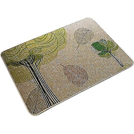 Dørmatte Antislipp Gulvmatter Absorberende Inngangsteppe Innendørs