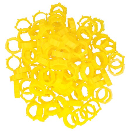 100 stk. fliser nivelleringshætte PEPP genanvendeligt nivelleringstilbehør til 3-12 mm væg- og gulvfliser