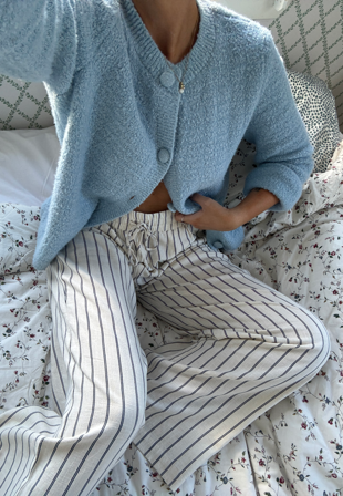 BUBBLEROOM Bouclé Cardigan Klær