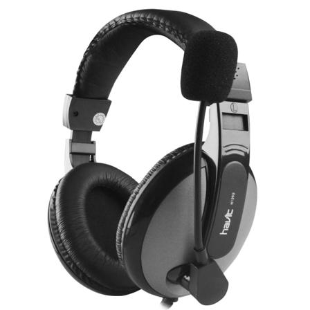 Havit H139d On-ear Hörlurar Med Mikrofon - Svart/grå