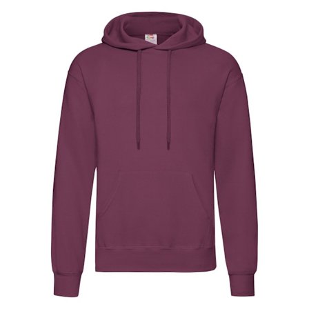 Fruit Of The Loom Herr Hoodie / Tröja M Burgundy