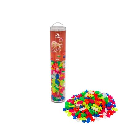 Plus Plus Neon Fargemiks, 240 Biter