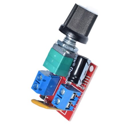 Mini 5A PWM 90W for DC Motor Hastighetskontroller Modul 3V-35V Hastighetskontroll Bryter LED Dimmer Enhet