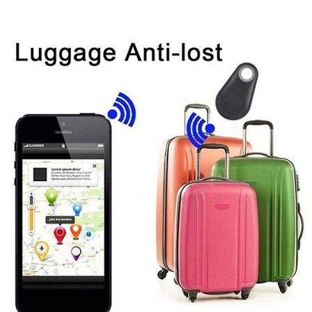 Mini Bluetooth Bil GPS Tracker Anti-tapt Alarm Tag Finder Lokator