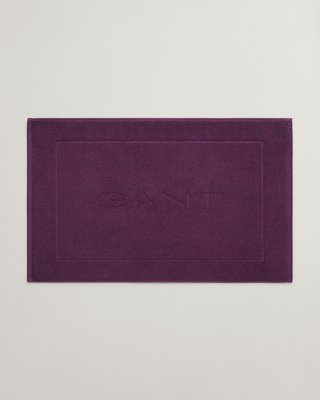 GANT - Baderomsmatte i bomullsfrotté 50x80cm deep plum