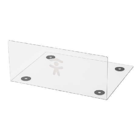 HomeSafety Fallskydd Skötbord Safetybedrail Nova Barnsäkerhet Transparant