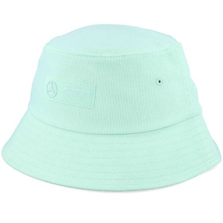 Formula One - Motor Grön bucket Hatt - Mercedes AMG F1 23 Retro Cord Mint Bucket @ Hatstore