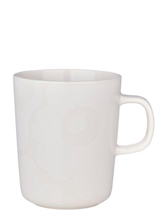 Marimekko Home Unikko Mug 2,5 Dl - White - 25 CL