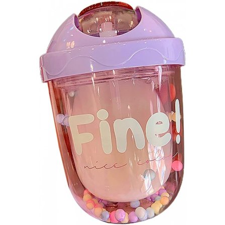 300 ml lock lock liten vattenflaska stor kapacitet läckagesäker vattenflaska flickor födelsedagspresent rosa 300 ml