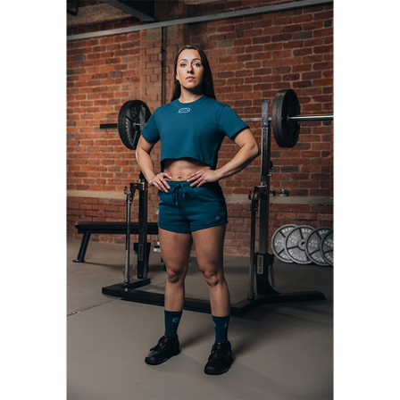 SBD Apparel SBD Reflect Crop Top Dam Turkos