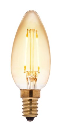 Airam Amber LED-lampa 2,5 W, E14, Belysning