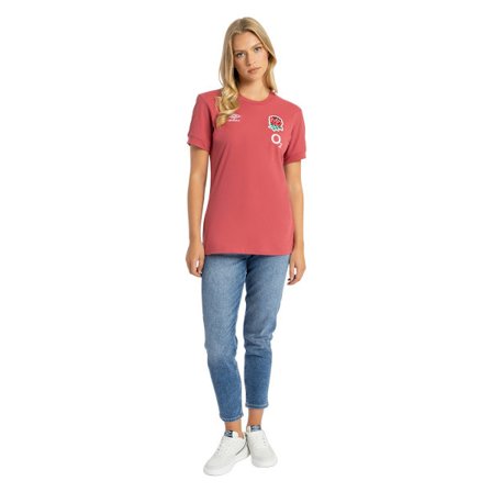 Umbro Dam/Dam 23/24 England Rugby T-shirt Earth Ros