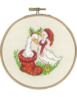 Broderikit Tavla Gäss - Permin