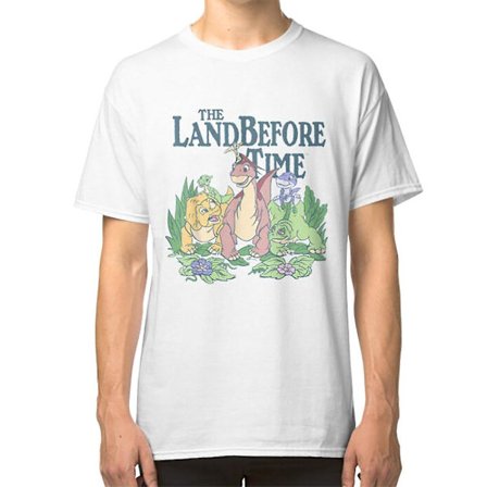 Land Before Time Pastell-Dinosaurie Vänner T-shirt