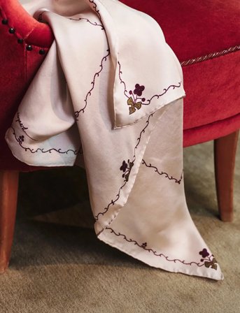 Becksöndergaard Brodaria Sia Scarf - Cream - ONE SIZE