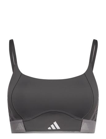 Hyperglam Bralette Sport Sport Clothing Sport Bras - All Grey Adidas Performance