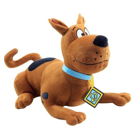 Scooby-Doo tecknad hund gosedjur, Dansk Scooby Doo hund plyschleksak present till barn 30 cm