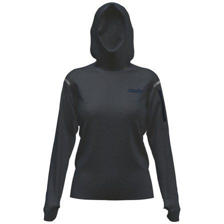 Swix Pace Midlayer Hooded W Dark navy