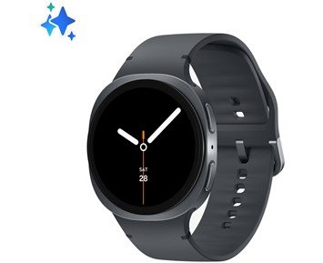 Samsung Galaxy Watch8 40mm eSim Graphite - Galaxy Watch8 – hjälper dig ta hand om dig själv