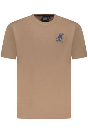 U.s. Grand Polo T-shirt Maniche Corte Uomo Marrone