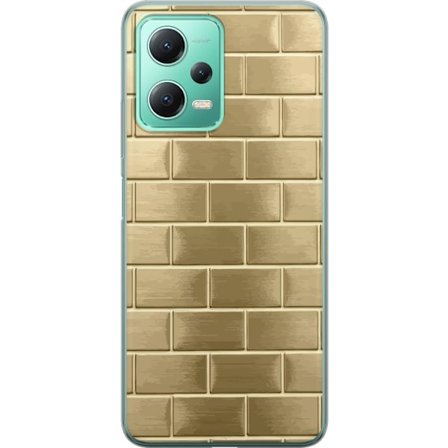 Mobilskal till Xiaomi Redmi Note 12 med Gyllene Murstenar