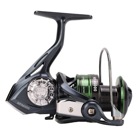 Fiskespinnehjul Rustfrit stål Metal Fleksibel kontrol Besparende høj styrke Fiskespinnehjul til fiskeri HFA6000 (0,285/280, 0,31/240,