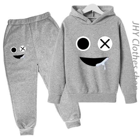 Rainbow Friend Barn Set Pojkar Flickor Barn Kläder Sweatshirt 3-12 år Toddler Tryck Vår Sport Fritid Luvtröjor 10 110(95-105cm)