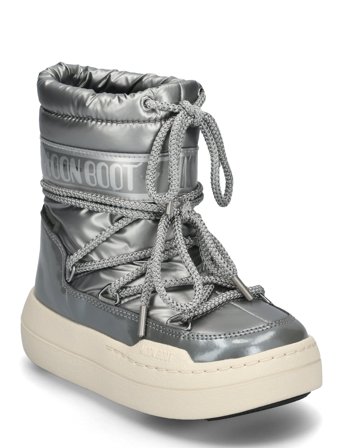 Moon Boot Mb Jr Park Boot - Silver - 27
