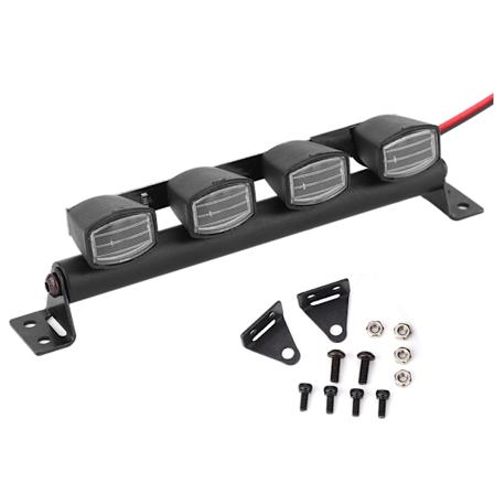 1/10 skala RC Crawler bil taklysstang Spotlights passer til TRX4 90046 SCX10 Pull Car4LED
