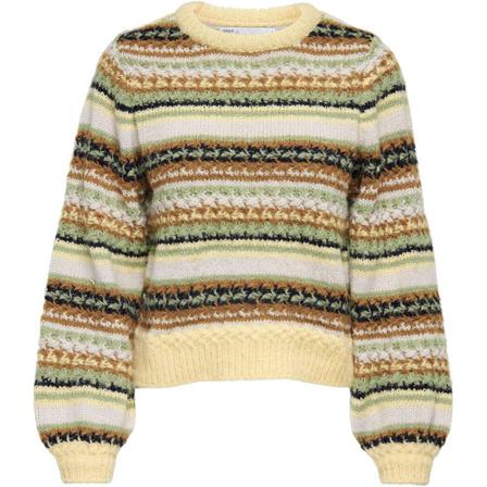 Only, Round-neck Knitwear Bruin, Dames, Maat:L