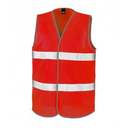 Results Voksen Unisex Core Enhanced Hi-Vis Vest L/XL Rød