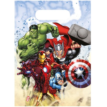 Avengers Karkkipussit Muovi 6-pack