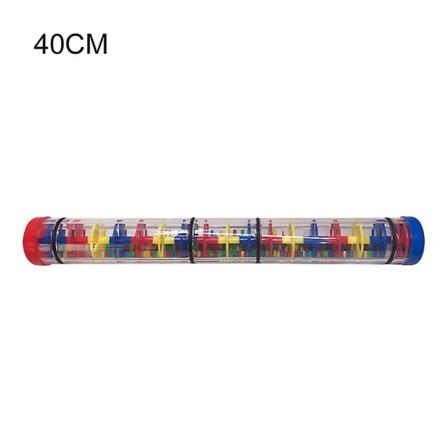 Rainbow Hourglasses Rainmaker Rain Stick Raindrop Sound Musikleksak för barn Bärbar 4cm