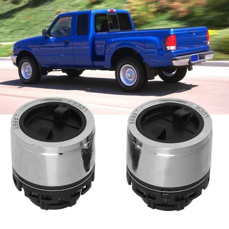 2 kpl Etuk ytt iset Manuaaliset Lukitusnavat 15001.70 Metalliset Vaihto-osat Ford Rangerille 1998 2000