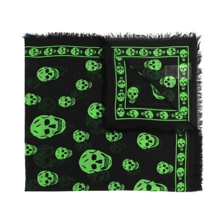 Alexander McQueen, Scarves Zwart, Dames, Maat:ONE Size