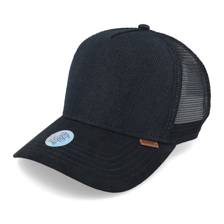 Djinns - Noir trucker Casquette - Suelin Black Trucker @ Hatstore