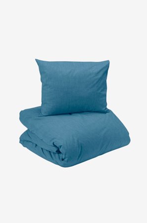 Redlunds - Elton 2-d seng - Blå - Sengesæt - 150X200 - Fra Homeroom