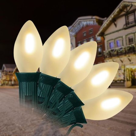 Pallerina C7 LED julebelysning 25Ft Flerfarget julesnor Lig