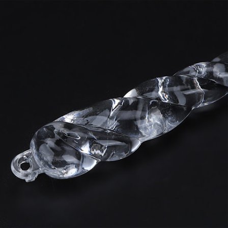 |NN| Glas Istapper Ornament, Eksklusive Juledekorationer Egnet til Udendørs Fester, Håndværksprojekter