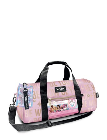 WOW Generation Wow Generation, Duffle Gym Bag W/Patches, 43X22Cm - Multi/patterned - ONE SIZE