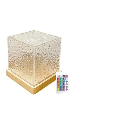 Vatten Ripple Projektor Natt Ljus Inredning Hem Hus Sovrum Estetisk Atmosfär Semester Solnedgång Ljus