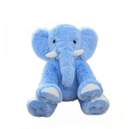 45 Cm Elephant Plyschleksak Spädbarn Mjuk För Att Sova Fylld