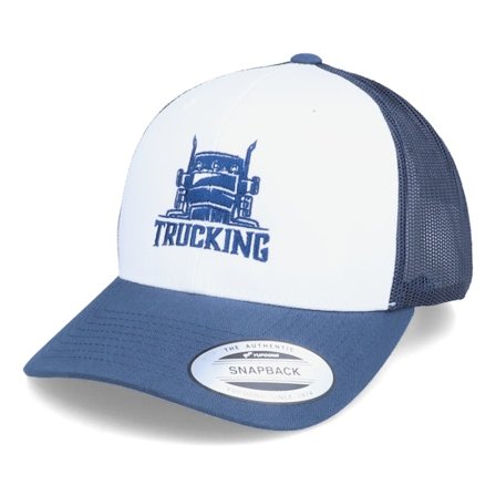 Iconic - Ble trucker Czapka Z Daszkiem - Trucking Retro Navy/White Trucker @ Hatstore