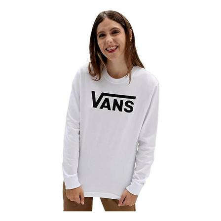 Vans Long Sleeve Tops Hvid, Dame