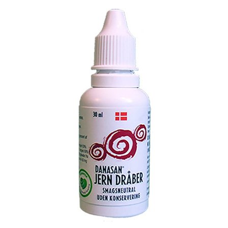 Danasan Danasan Jerndråber 30 ml, Helse & Madvarer, Mineraler, Mineraler Til Børn