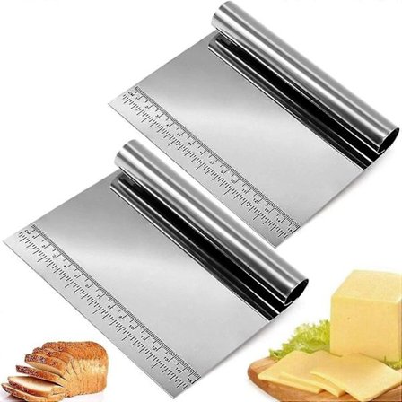 Keittiölasta ruostumattomasta teräksestä kaavin taikinakortti suuri ruostumattomasta teräksestä valmistettu taikina