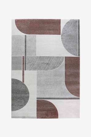 InHouse Group - Matta HUNTER - Rosa - Slätvävda mattor - 160X230 - Från Homeroom