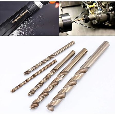 M35 Kobolt Snabbstål Borr Rakt Skaft Vridborr