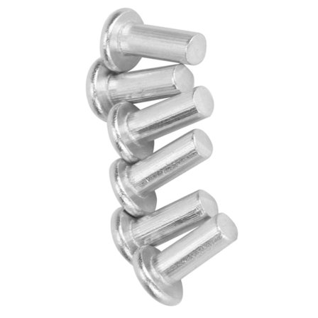 100 stk. GB867 M4 Flatt Hode Aluminium Nagler Flatt Hode Solid Nagel (M4 * 10)