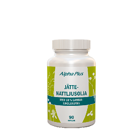 Alpha Plus Jättenattljusolja 90 kapslar